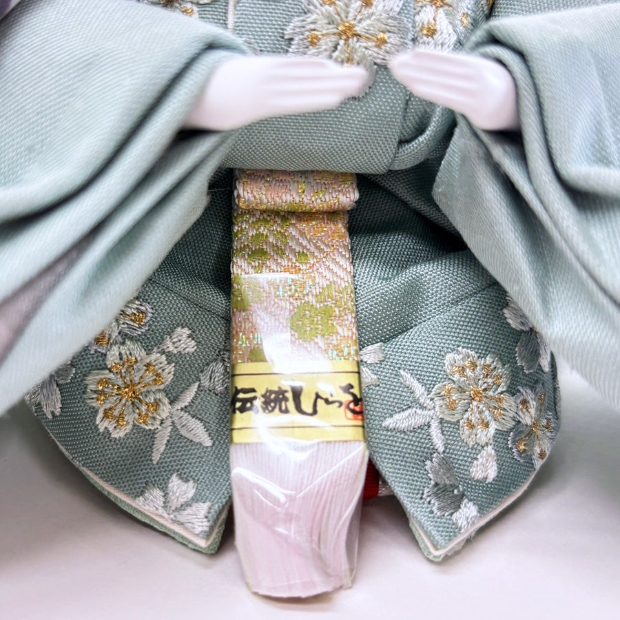 Flower Girl 澄(すみ)雛｜モダン雛人形｜鮮やかななお雛様｜人気な二人飾り｜オシャレひな人形