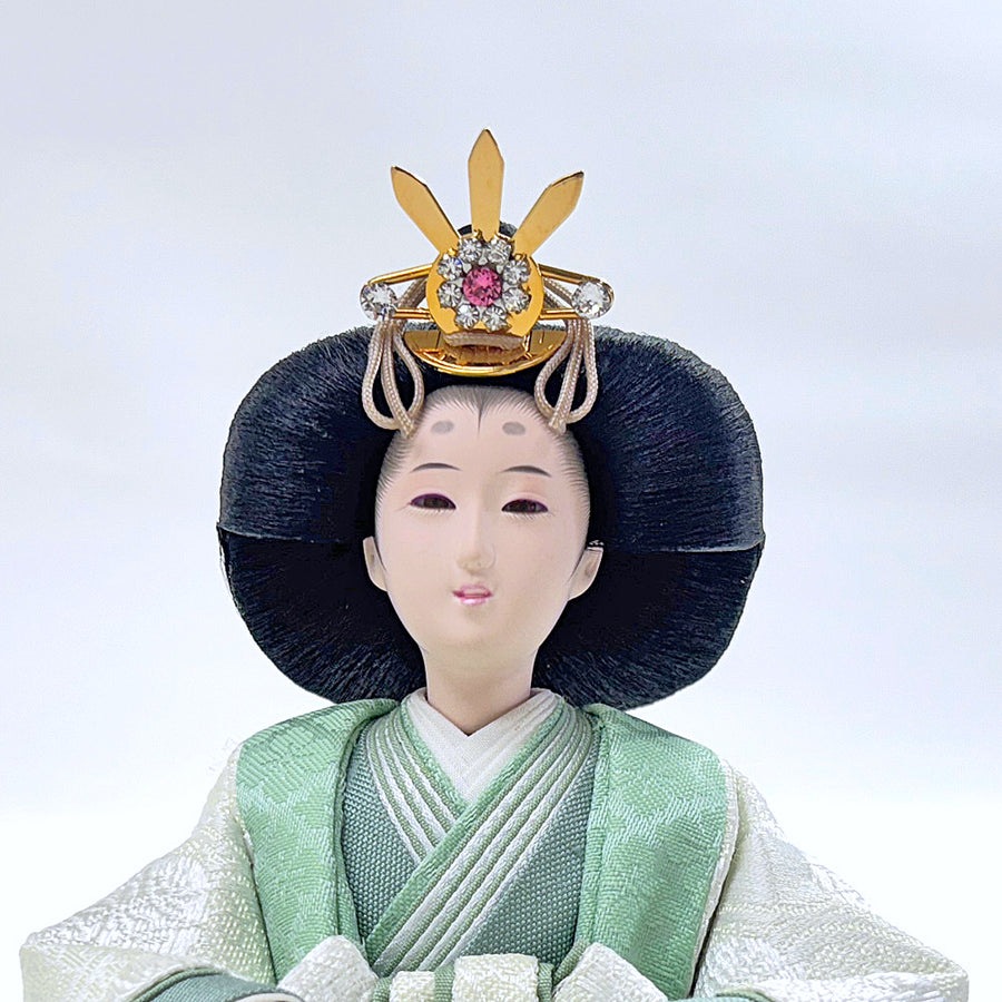 Flower Girl 澄(すみ)雛｜モダン雛人形｜鮮やかななお雛様｜人気な二人飾り｜オシャレひな人形