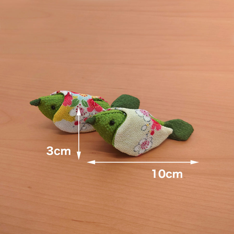 B-009うぐいす｜つるし雛部材｜ 商材人気 ｜商品 ｜観光客 ｜ランキング 売れ筋 ｜日用品 ｜外国人 買い物 ｜日本製 和雑貨 お土産
