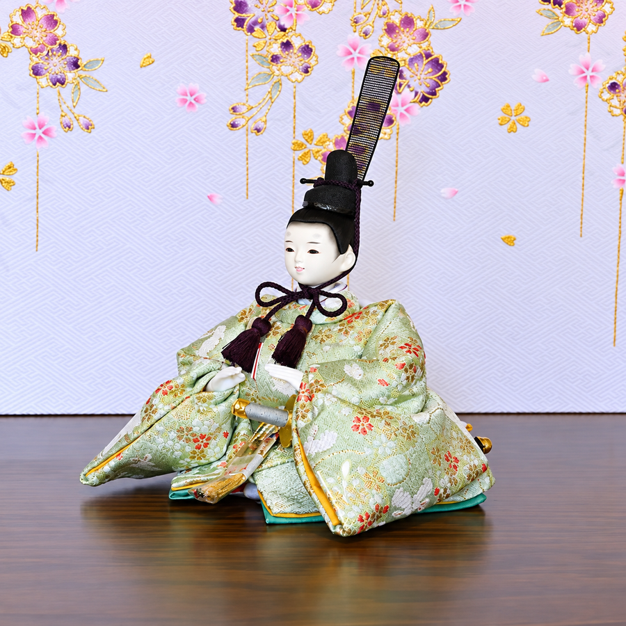 うさぎ好きな方へ 雛人形 かわいい愛嬌のあるうさぎ模様柄【うさ雛